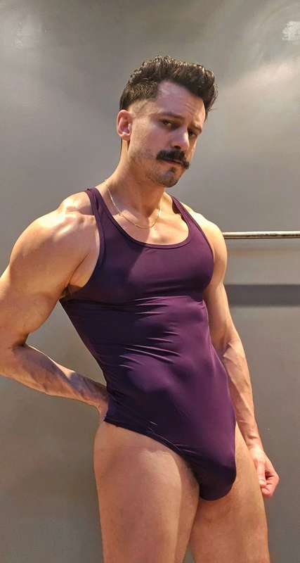 Sexy Singlet - what do you think? 😉💜Couldn't decide on one p.. 4