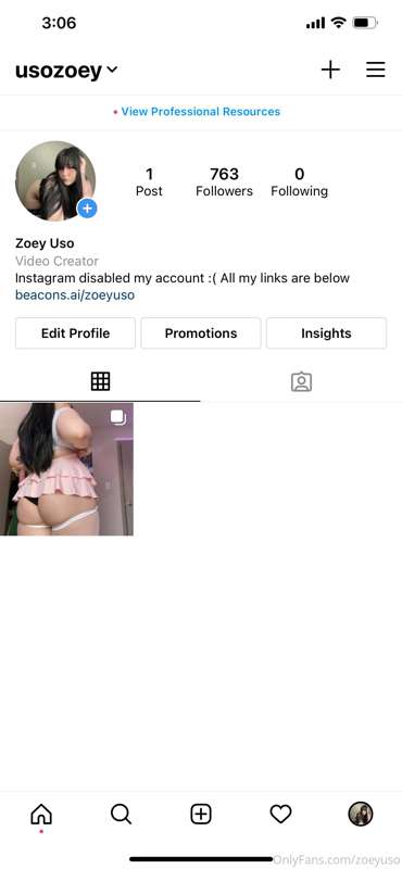 Instagram disabled my account at 21k so please follow my new..