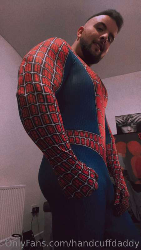 Spider-Man live and cumshot 😈💦