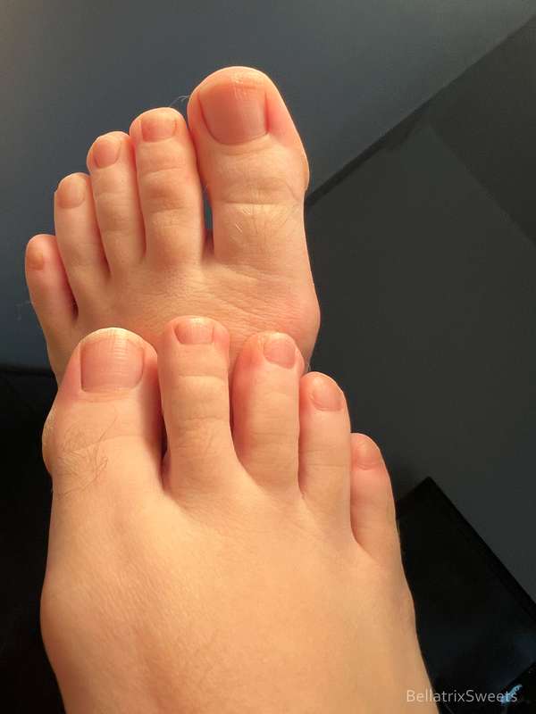 hairy toes and legs