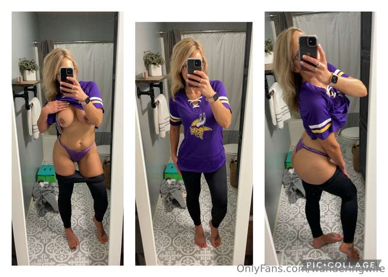 Put me in coach…..I’m ready to play!…..💜😏💛