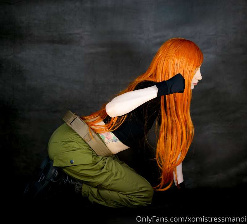 If Kim Possible wanted to kick you in the balls and beat you.. 4