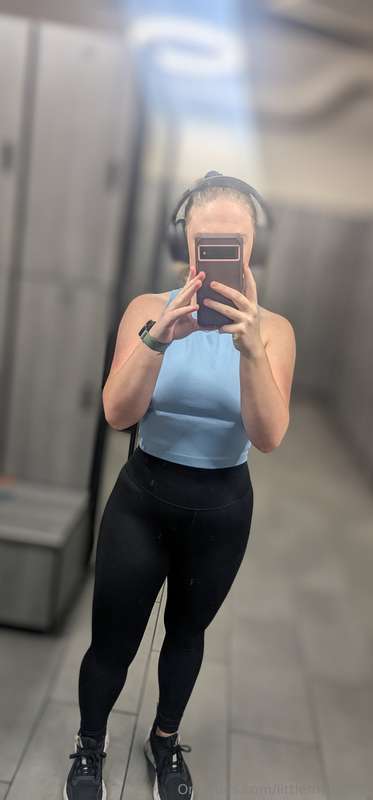 What would you do if you saw me in the gym?😈XOXO 💋 😘  1