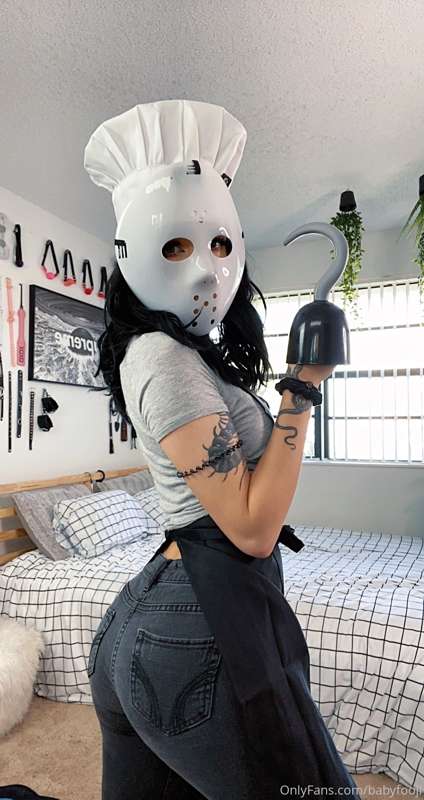 Chef cosplay set pt. 1🖤 this was a cosplay from the Total Dr.. 26