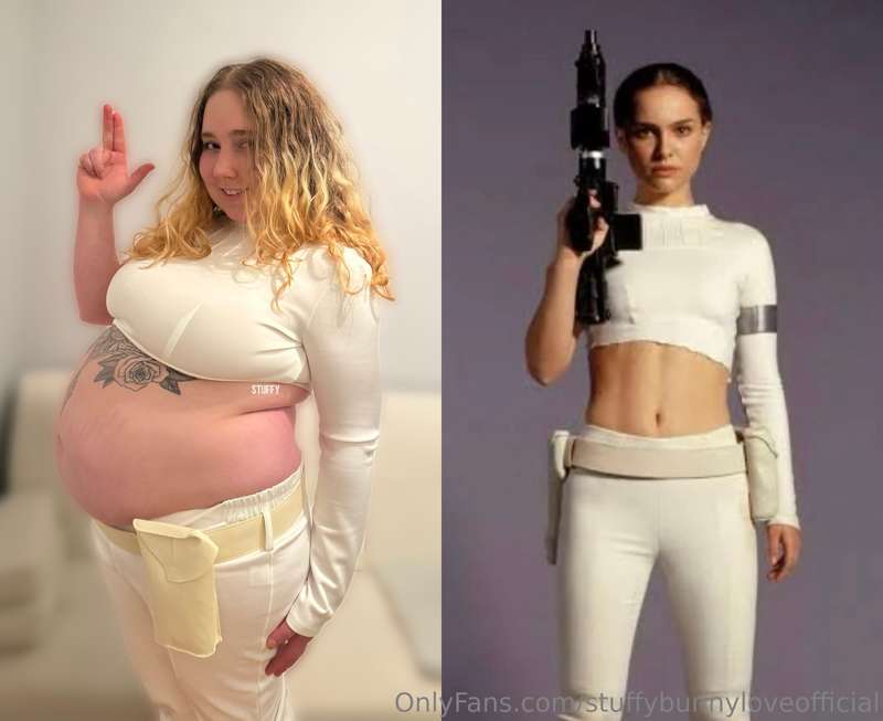 Fat Padme Amidala Cosplay 