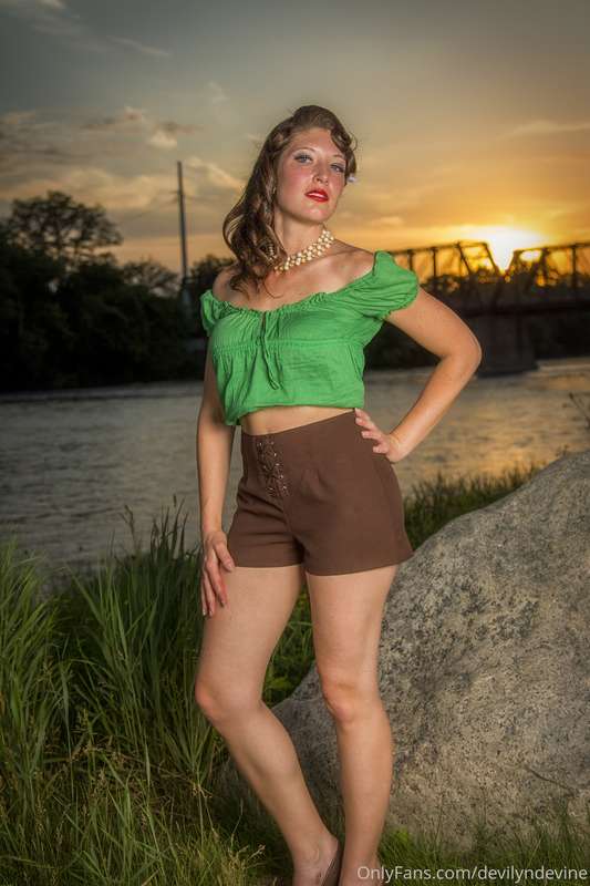 Spending some HOT evenings down by the cool water 4