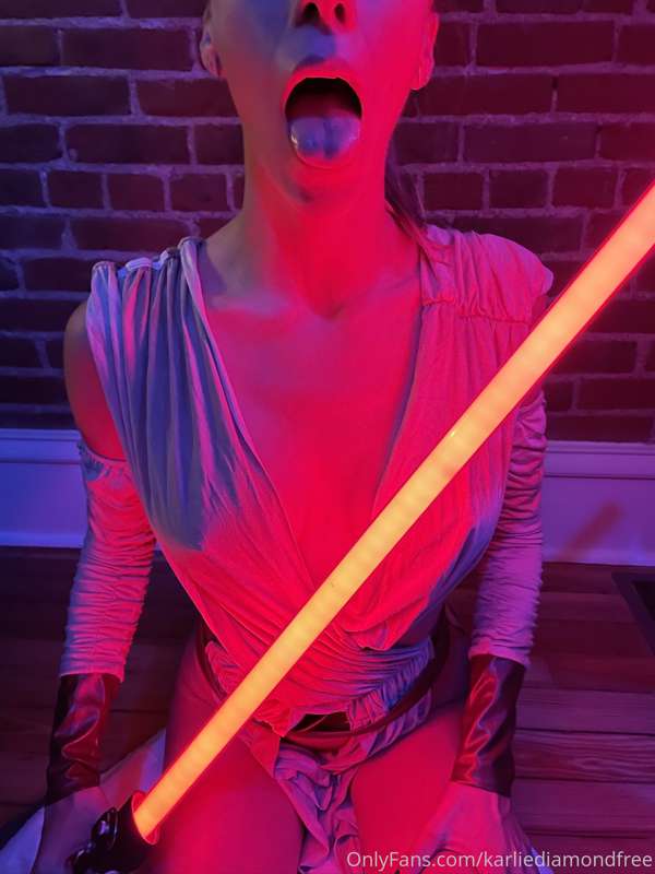 Unleash your Force all over my face 💦