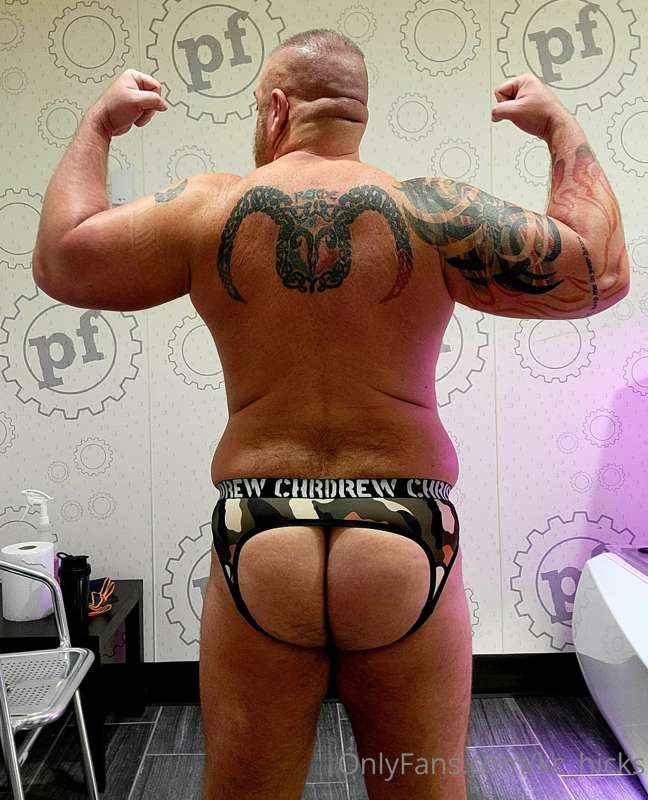 Camo jock for arm day 1