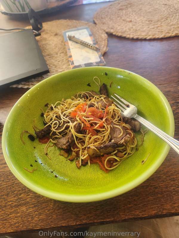 Yum, left over night