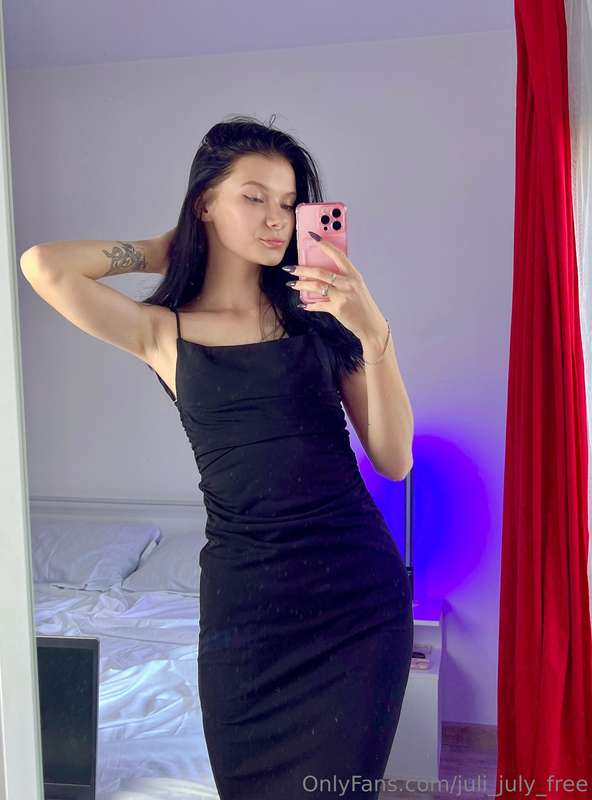 When you find a dress that hugs you in all the right places,..
