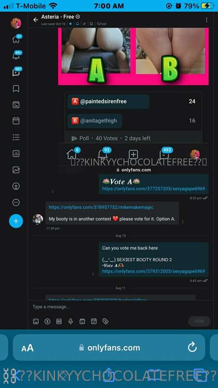 #### REACHED OUT MULIPLE TIMES. DOESNT VOTE BACK DONT WASTE .. 13