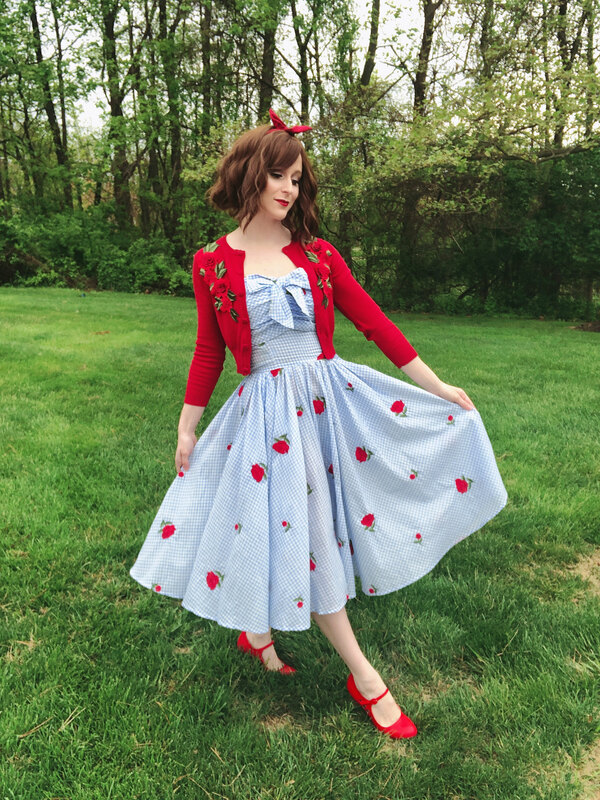 Took some photos in my new dress on Saturday. If you also wa..