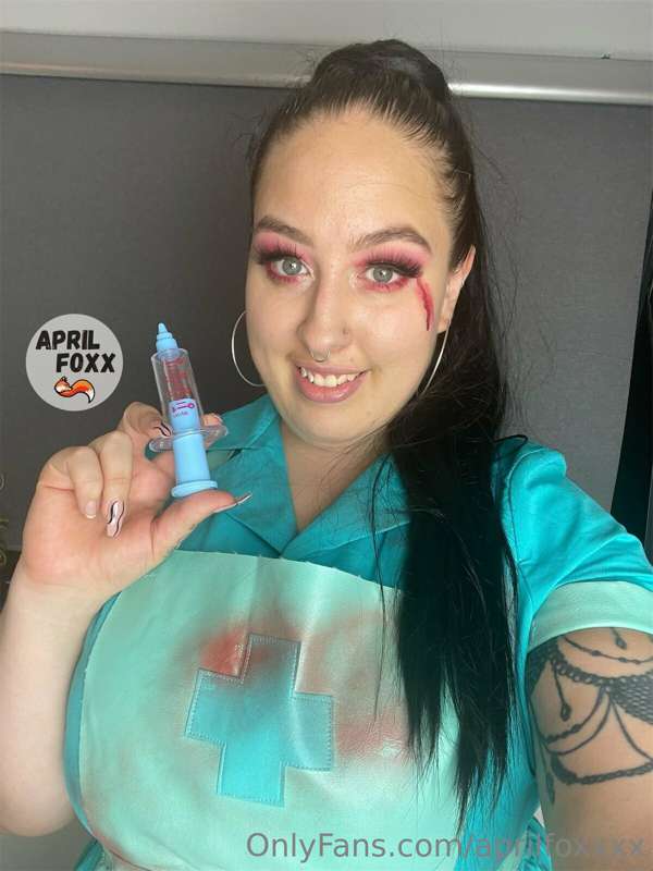 Ready for this nurse to treat you?😈