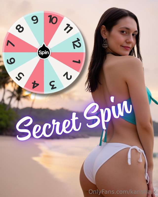 Launching my secret Wheel of Fortune game 🌀The prizes are hi..