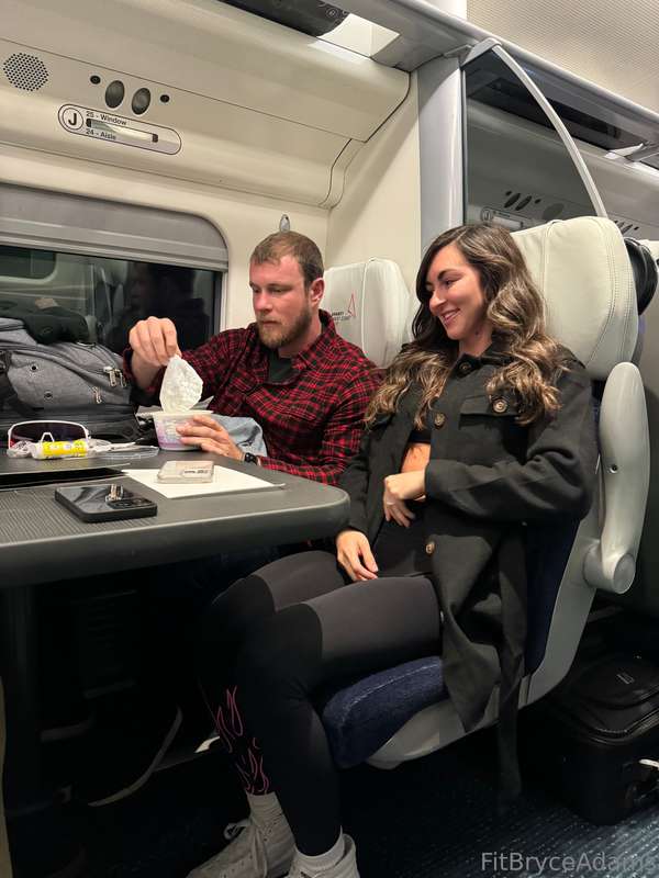We literally bring protein with us everywhere we travel lol...