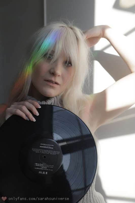 I got a window film that casts rainbows all over the room - ..