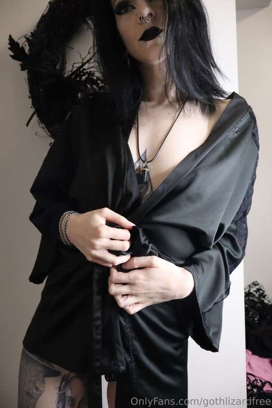 Wanna see what I am hiding under my robe?