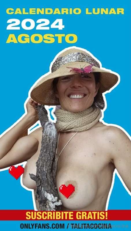 Ya salió el claendario lunar full nude Agosto 👩‍🍳❤️ Te lo en..