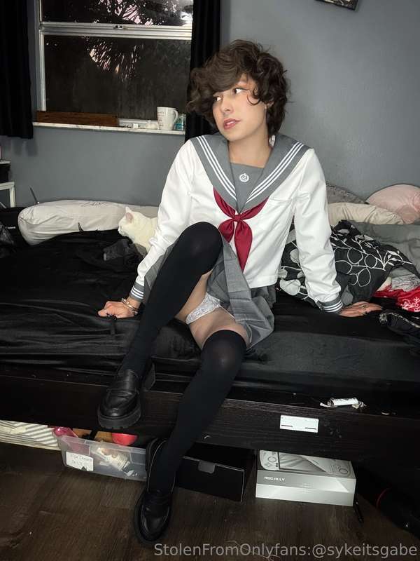 Haii 🫡 Sempaii 🙇 Japanese femboi 🇯🇵 Pics :3  21