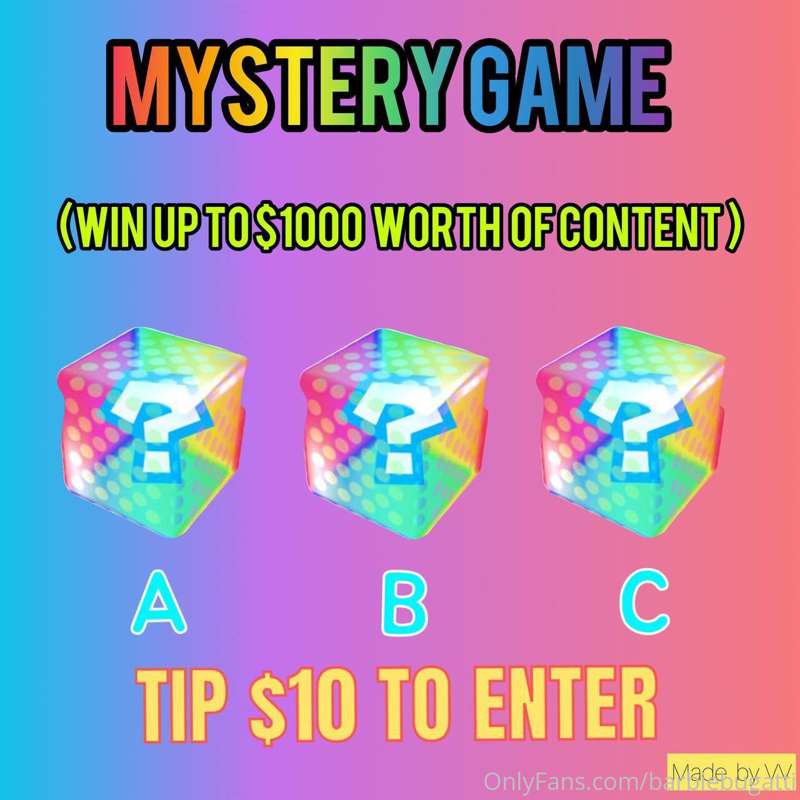 𝗖𝗛𝗢𝗢𝗦𝗘 𝗬𝗢𝗨𝗥 𝗕𝗢𝗫🤸‍♀️if you play my games you know 𝗜 𝗻𝗲𝘃𝗲𝗿 𝗱𝗶𝘀..
