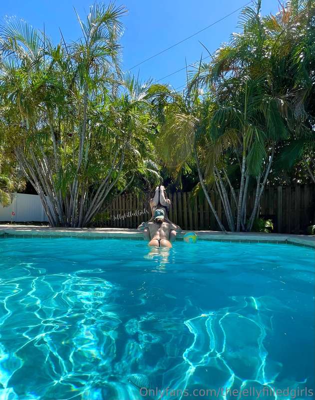 If you came home and found us like this in your pool, what w..