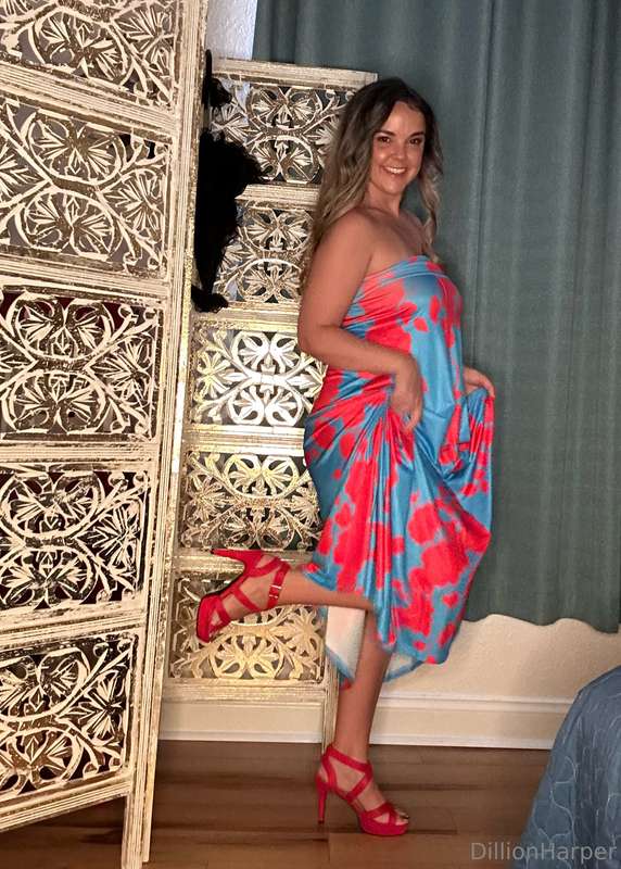Playing dress up is always fun made this skirt into a dress .. 10