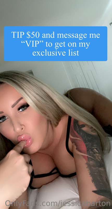 Wanna be a VIP? 👑