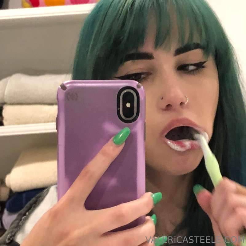throwback! november 2018 19 yr old skinny green bean val 2