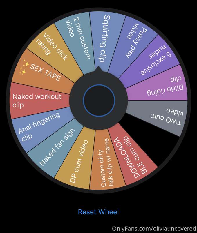 🚨SPIN MY WHEEL BABE🚨Just send a tip and write ‘wheel spin’ i.. 2