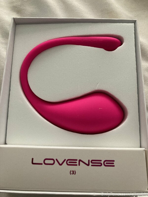 Looks whats arrived ;) 

* Control my orgasms from your phon..