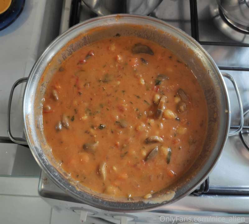 Vegan Strogonoff made with chickpeas 😋
