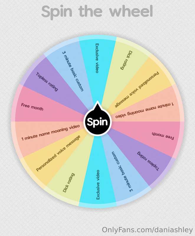 Spin the wheel is back! This week only 🩷$10 per spin - every..