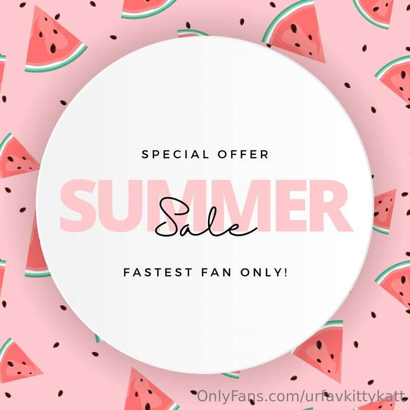 🌻 SPECIAL SUMMER SALE HERE 🌻 FIRST FAN WHO TIPS $10 WILL REC.. 1