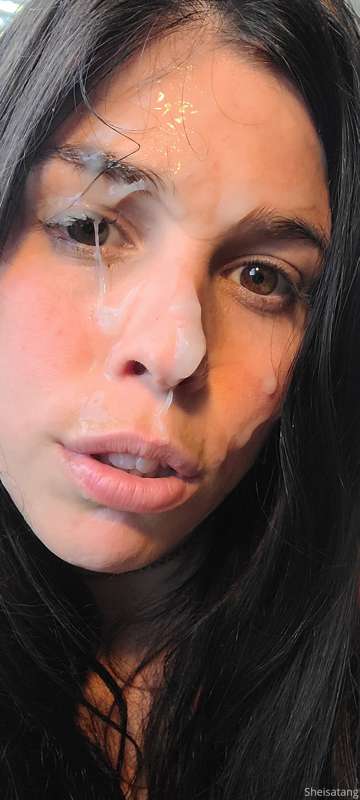 Here is the evidence from the cum shot. 2