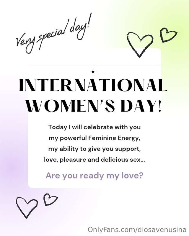 Dear, Today is a very special day!💜Today I celebrate my Femi..