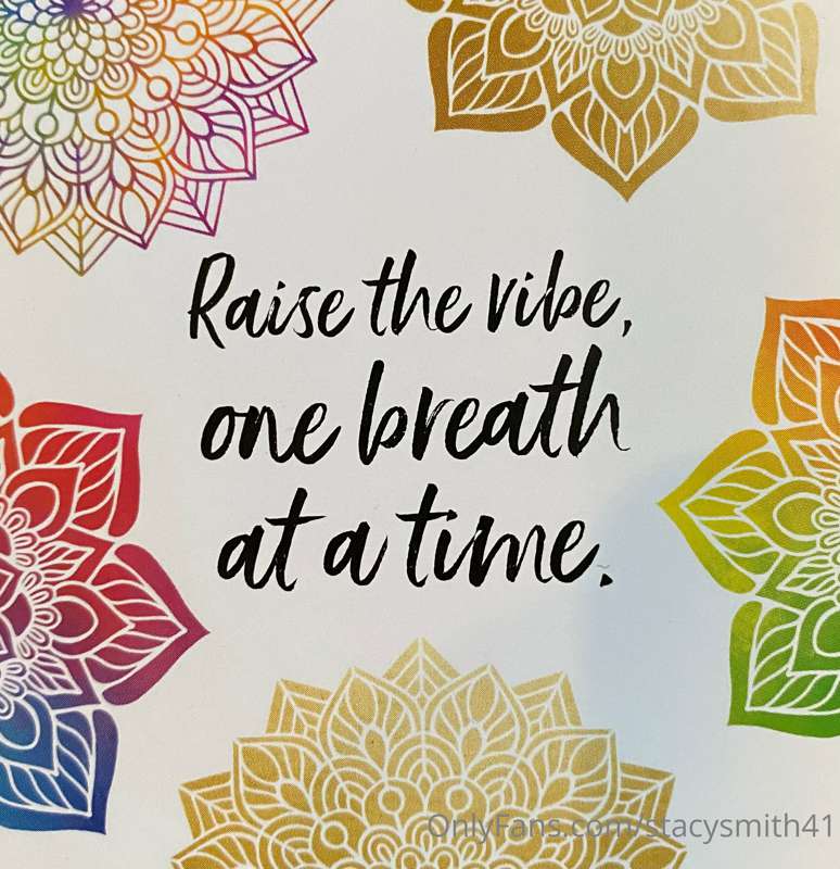 My zen cards for the day! Namaste all 1
