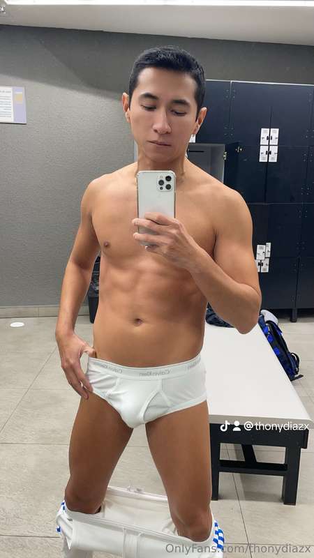 Briefs in the gym  12