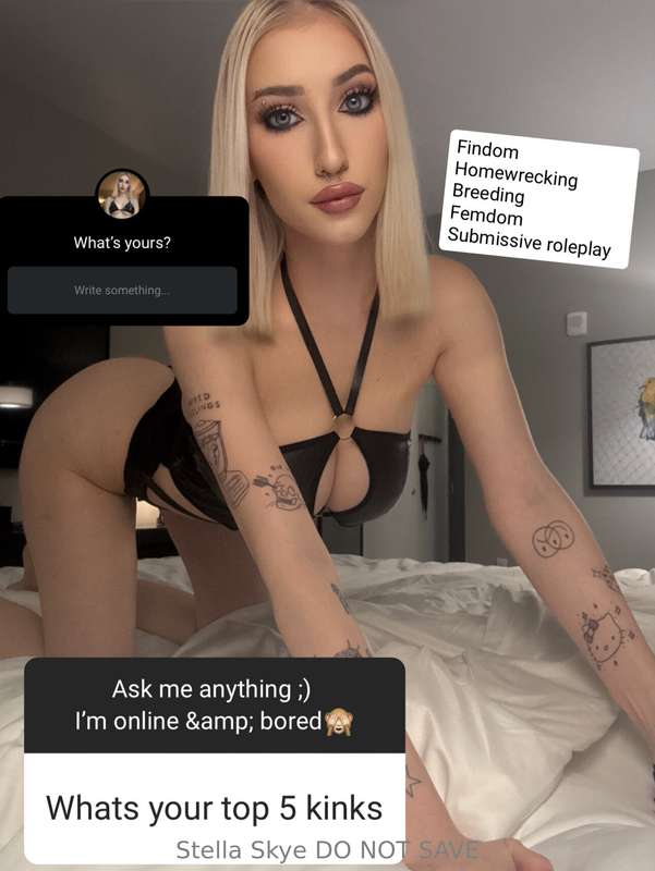 Your turn to tell me yours 🙈 check my story 