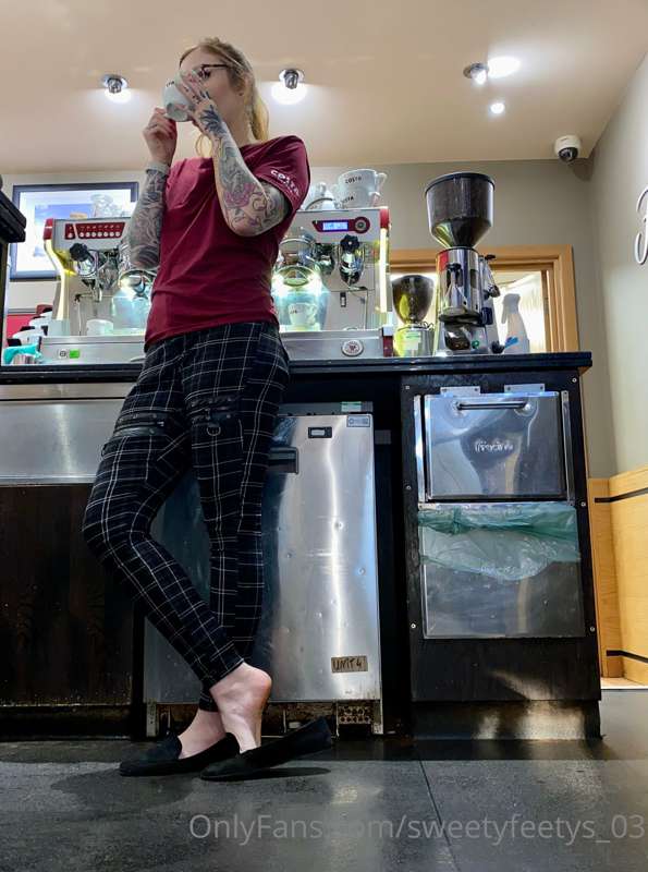 Your favourite barista is back . Ready to make some good cof.. 7