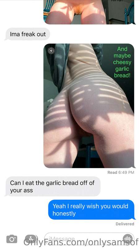 Would you come make me dinner if this is how I asked? 😻 3
