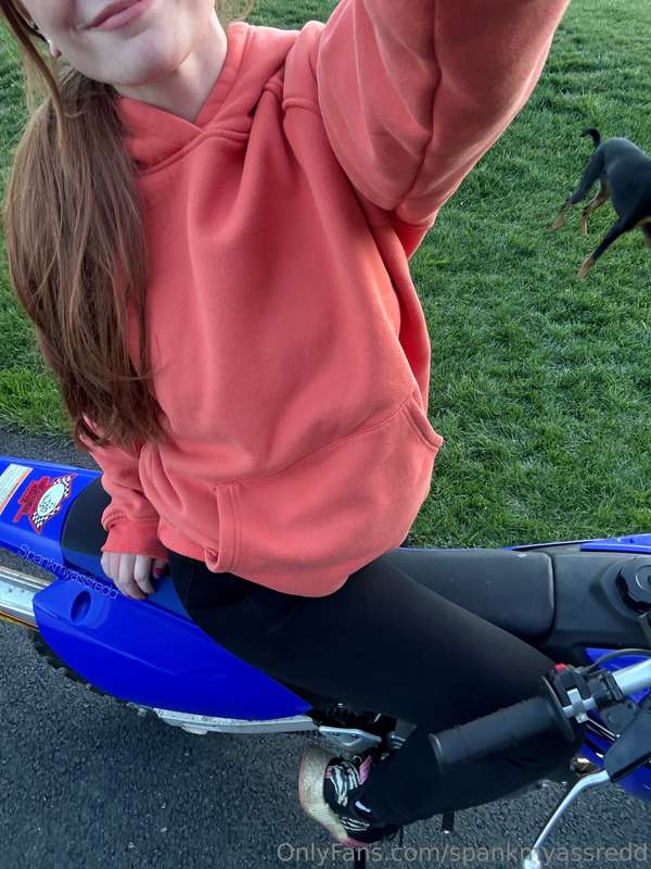 Ripped around on the dirtbike today so you already know how ..