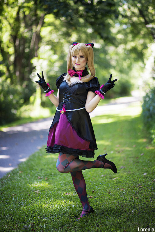 Felt so cute in my Black Cat D.Va cosplay. :)