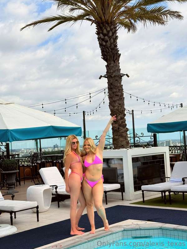 Girl time! 💕Soaking up the sun with @brandiglanville from Re.. 4