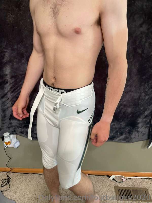 Me in football pants set 3 9