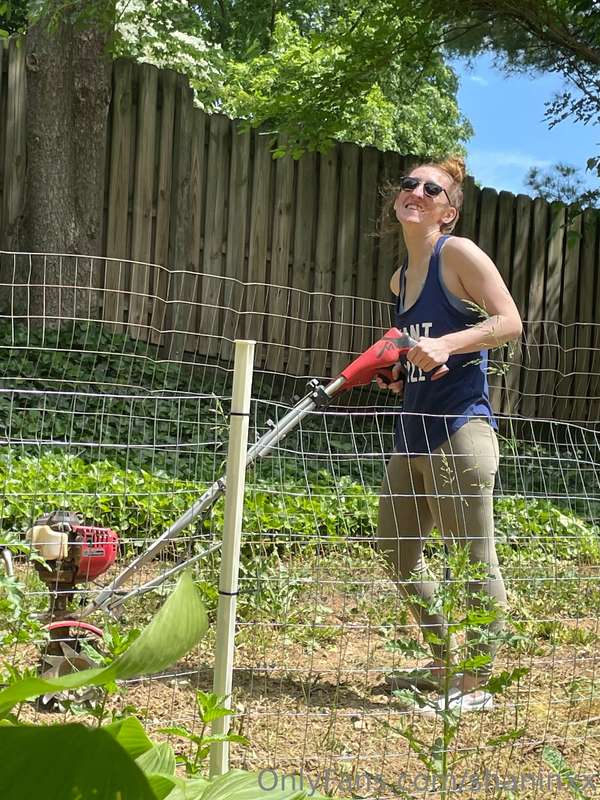 Did some Manual labor today 💦