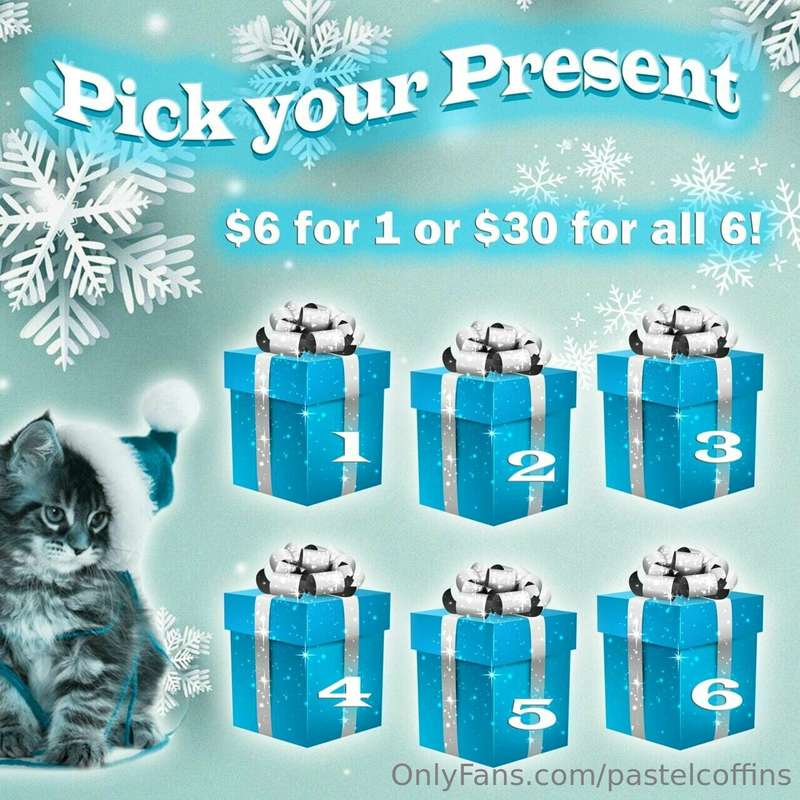 FIRST FAN TO TIP $25 GETS TO OPEN ALL 6 PRESENTS!! 🎁💙