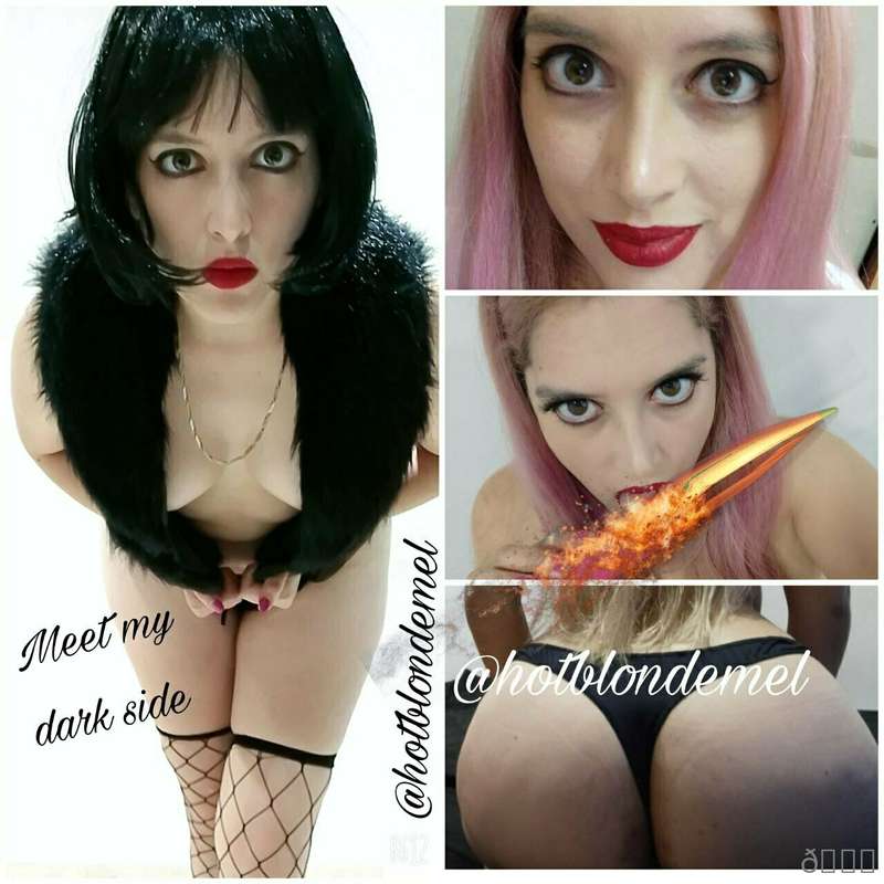 My latina friend Is waiting for you daddy @hotblondemel 😈 Cu..