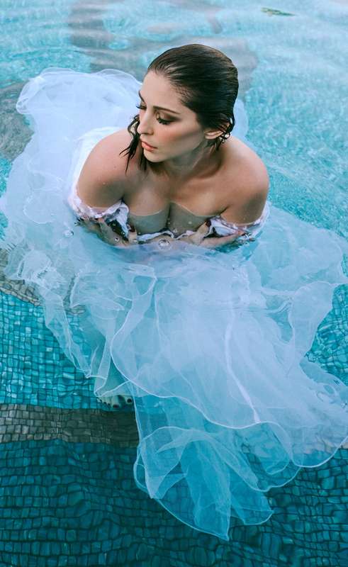 Draped in stillness, floating through a moment I wish I coul..