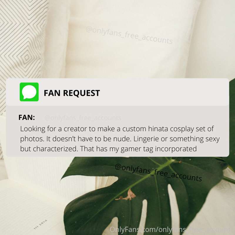 𝘾𝙍𝙀𝘼𝙏𝙊𝙍𝙎 📢
𝘖𝘕𝘓𝘠 𝘤𝘰𝘮𝘮𝘦𝘯𝘵 𝘣𝘦𝘭𝘰𝘸 𝘪𝘧 𝘵𝘩𝘪𝘴 𝘪𝘴 𝘺𝘰𝘶
