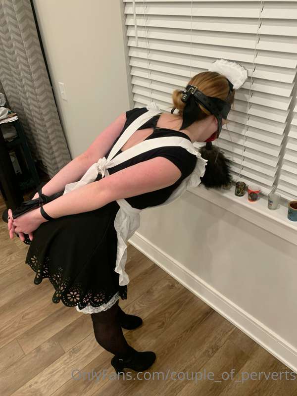 This fuckdoll used its maid feature to clean for its Master... 38
